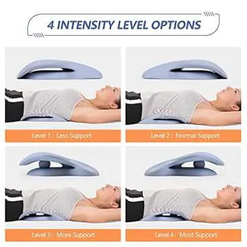 RESTCLOUD Lower Back Stretcher for Pain Relief