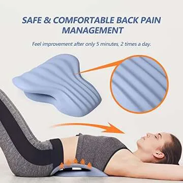 RESTCLOUD Lower Back Stretcher for Pain Relief