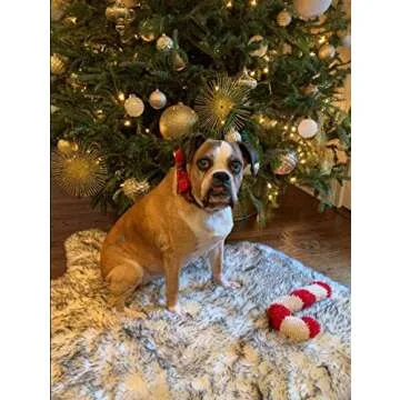 Unique style paws Christmas Dog and Cat Collar with Bow Pet Gift Adjustable Soft and Comfy Bowtie Collars for Small Medium Large Dogs