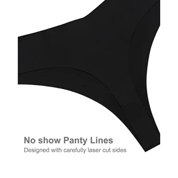 SHARICCA Invisible Seamless Thong Pack - Ultimate Comfort