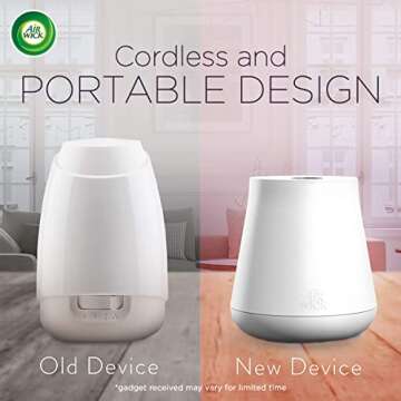 Air Wick Essential Mist Refill, 3 ct, Apple Cinnamon Medley, Essential Oils Diffuser, Air Freshener,...