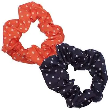 Topkids 2pcs Satin Scrunchies: Fashionable Hair Accessories