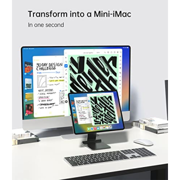 KU XIU Portable 360° Magnetic Stand for iPad Pro 12.9''