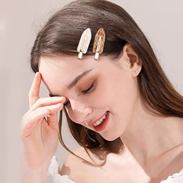 KesaPlan 10PCS No Bend Hair Clips for Stylish Women