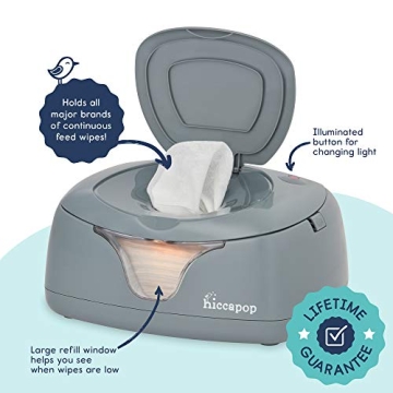 Hiccapop Baby Wipe Warmer | Keep Wipes Warm & Moist
