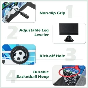 Goplus 14-in-1 Multi Game Table for Family Fun & Entertainment