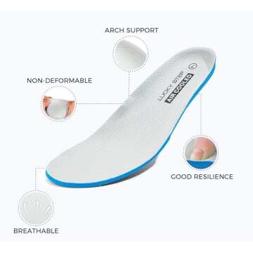 LUCKY STEP Women's Rhinestone Sneaker Chunky Fashion Platform Sparkly Elastic Walking Shoes(Beige Pearl,7 B(M) US)