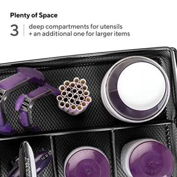 Mindspace Utensil Holder - Stylish Kitchen Organizer