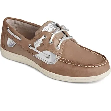 Sperry Women's Songfish Boat Shoe in Dove Size 7