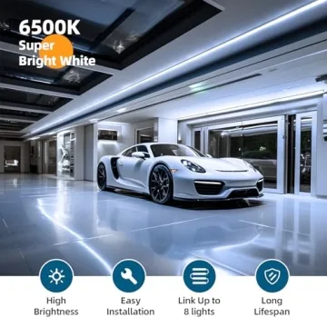 Barrina T5 LED Shop Light 6 Pack - Bright and Energy Efficient