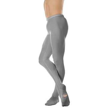 Body Wrappers Men's Seamless Convertible Dance Tight - Perfect for Stage and Cosplay