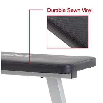 Weider Platinum Flat Bench for Dumbbell Training