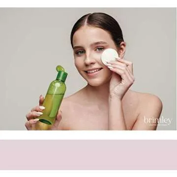 Brimley 16 Pack Reusable Cotton Pads, Washable Makeup Remover Bamboo Rounds for Sensitive Face with 2 Cotton Mesh Laundry Bags