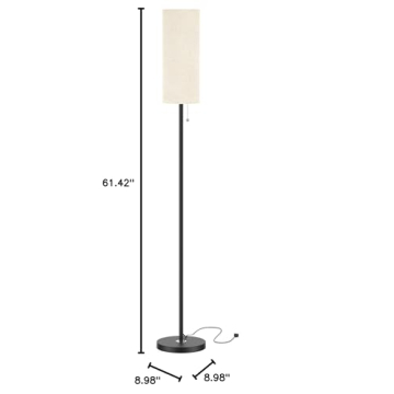 Coucrek Modern LED Floor Lamp with 3 Color Temperatures