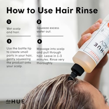 dpHUE Apple Cider Vinegar Hair Rinse & Masque Set