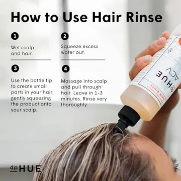 dpHUE Apple Cider Vinegar Hair Rinse & Masque Set