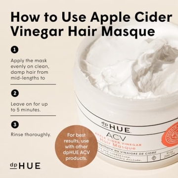 dpHUE Apple Cider Vinegar Hair Rinse & Masque Set