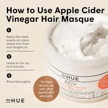 dpHUE Apple Cider Vinegar Hair Rinse & Masque Set