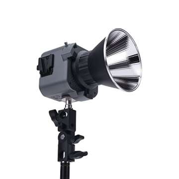 Aputure amaran COB 60xS Video Lighting amaran 60x Upgrade bi-Color Bowens Mount Point-Source LED Studio Light, SSI (D56) of 87, 33,300 lux @ 1m,App Control,9 Lighting FX (amaran 60x S)