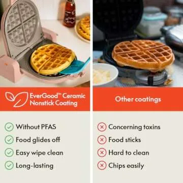 Bella Flip-n-Store Waffle Maker for Perfect Diner-Style Waffles