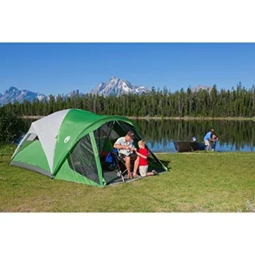 Coleman Evanston Screened Camping Tent for 8 People