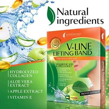 V Shape Lifting Face Mask for Double Chin Reduction