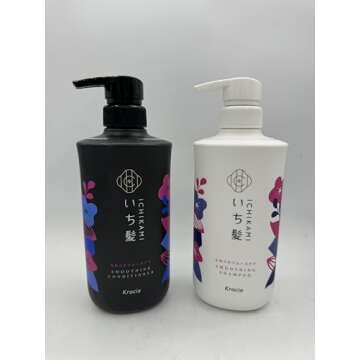NEW ICHIKAMI SMOOTH AND SLEEK SHAMPOO (480mL) AND CONDITIONER (480g) SET!