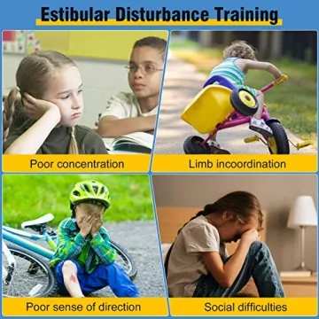 FERUERW Kids Swivel Chair - Fun & Durable Sensory Toy