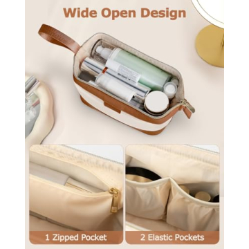 Wedama Makeup Bag Gift for Women - large travel organizer