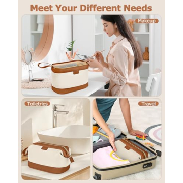 Wedama Makeup Bag Gift for Women - large travel organizer