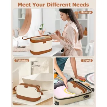 Wedama Makeup Bag Gift for Women - large travel organizer