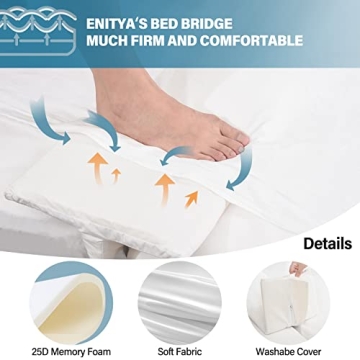 Entiya Split King Gap Filler - Adjustable Bed Connector