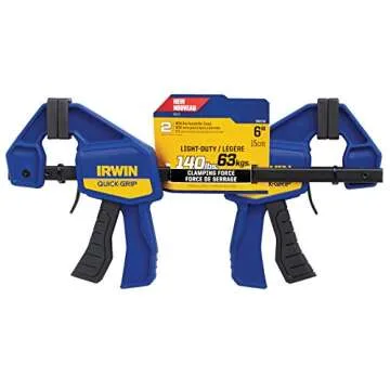 IRWINQUICK-GRIPOne-Handed Mini Bar Clamp 2 Pack, 6", 1964743