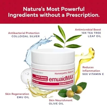 EMUAIDMAX Ointment for Itchy Skin Relief Treatment