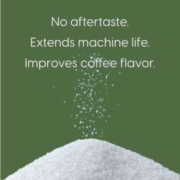 Milliard Descaler Powder - Coffee & Espresso Machine Descaling Cleaning Solution For Use With Keurig, Breville, Nespresso, Delonghi & More (1 lb, 9 Uses)