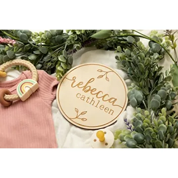 Personalized Baby Announcement Sign for Newborns and Babies