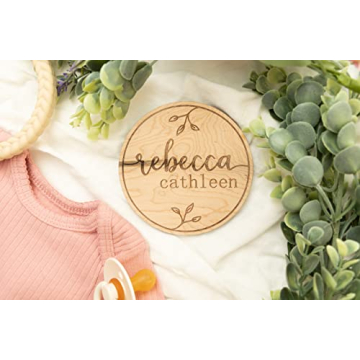 Personalized Baby Announcement Sign for Newborns and Babies