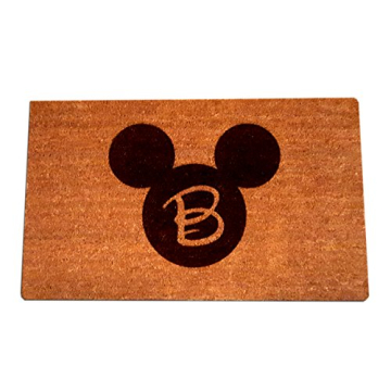 Custom Mouse Ears Laser Engraved Doormat 30" x 18"