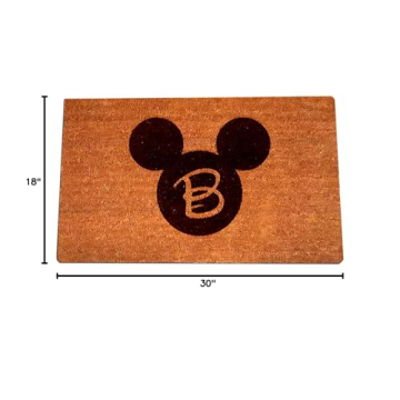 Custom Mouse Ears Laser Engraved Doormat 30" x 18"