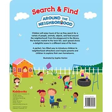 Search & Find: Around the Neighborhood - Search for People, Animals, Objects, Food, and More, Ages 2...