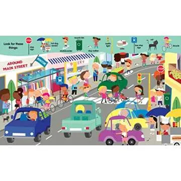 Search & Find: Around the Neighborhood - Search for People, Animals, Objects, Food, and More, Ages 2 and Up - Part of the Search & Find Series