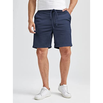 Men's Lightweight Linen Casual Shorts for Summer Style