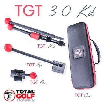 TOTAL GOLF TRAINER 3.0 - 3-in-1 Swing Training Aid