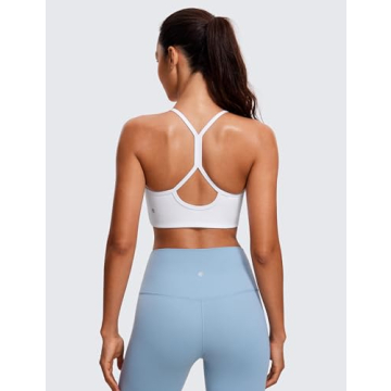 CRZ Yoga High Neck Sports Bra – Comfortable Padded Design