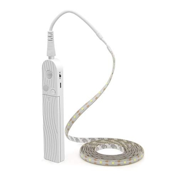 CFGROW LED Under Cabinet Lighting Motion Sensor Strip Light – 10Ft Multifunction Design for Ultima...