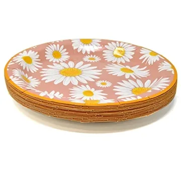 Gift Boutique Daisy Flower Party Supplies Set for 24
