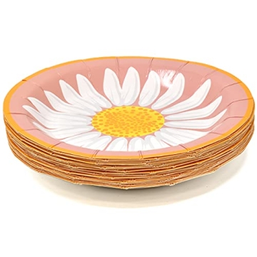 Gift Boutique Daisy Flower Party Supplies Set for 24