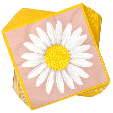 Gift Boutique Daisy Flower Party Supplies Set for 24