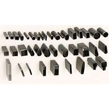 39 Shape Style One Hole Hollow Punch Cutter Tool Leather Craft Set DIY For Handmade