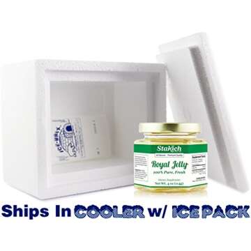 Stakich Fresh Royal Jelly - All Natural Superfood Delight